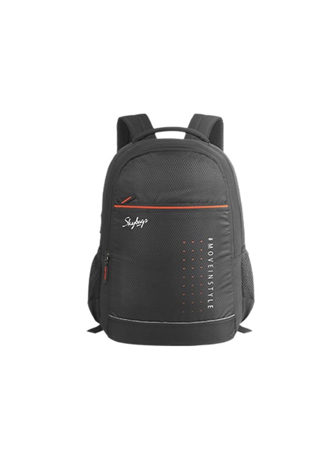 سكاي باجز Skybags IKON 02 College Backpack (E) Grey Backpack (Grey, OneSize) - Image 1